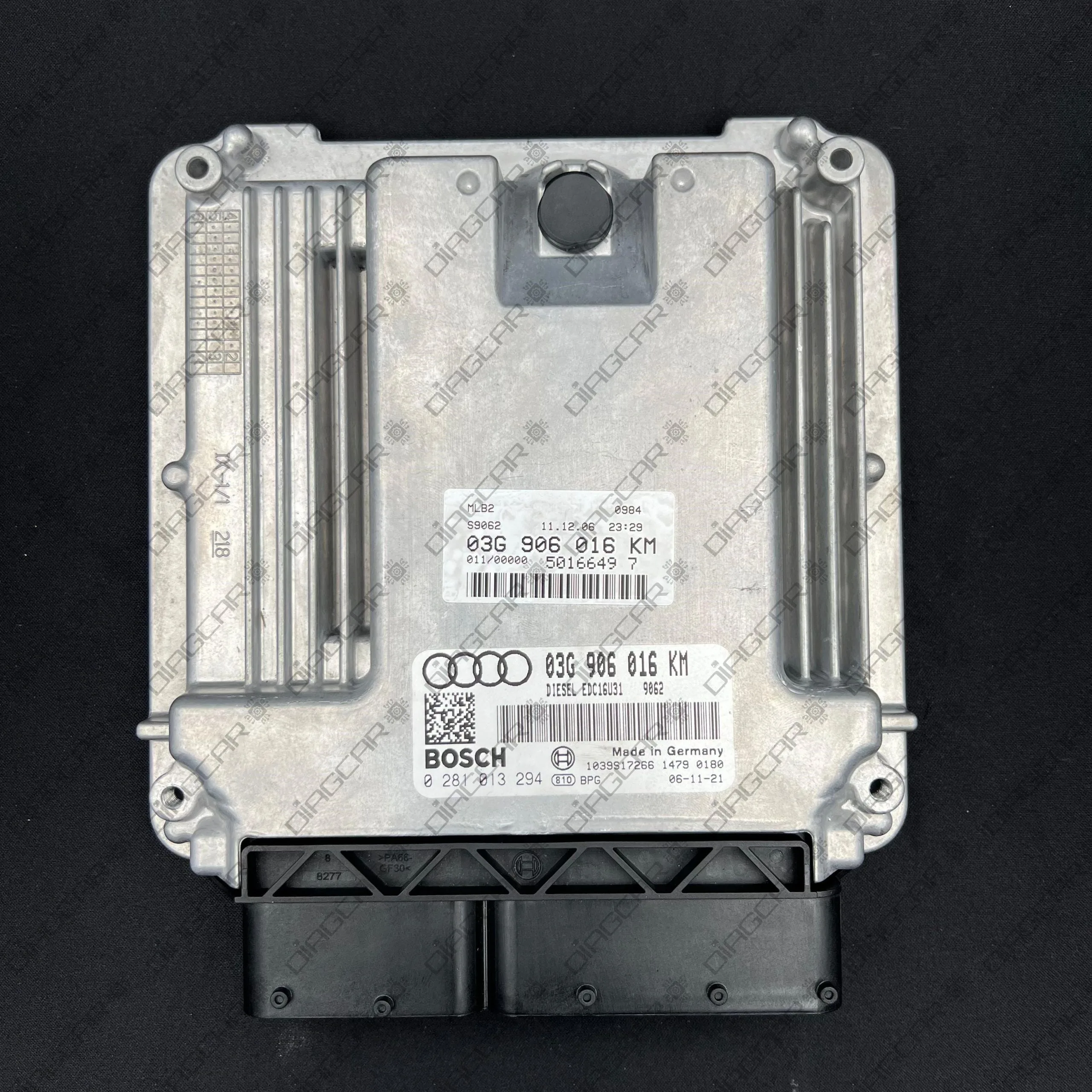 AUDI A4 1968cc 103kw BPW 2006 03G906016KM BOSCH EDC16U31 0281013294 FOTO CARCASA AUDI A4 1968cc 103kw BPW 2006 03G906016KM BOSCH EDC16U31 0281013294 FOTO CARCASA
