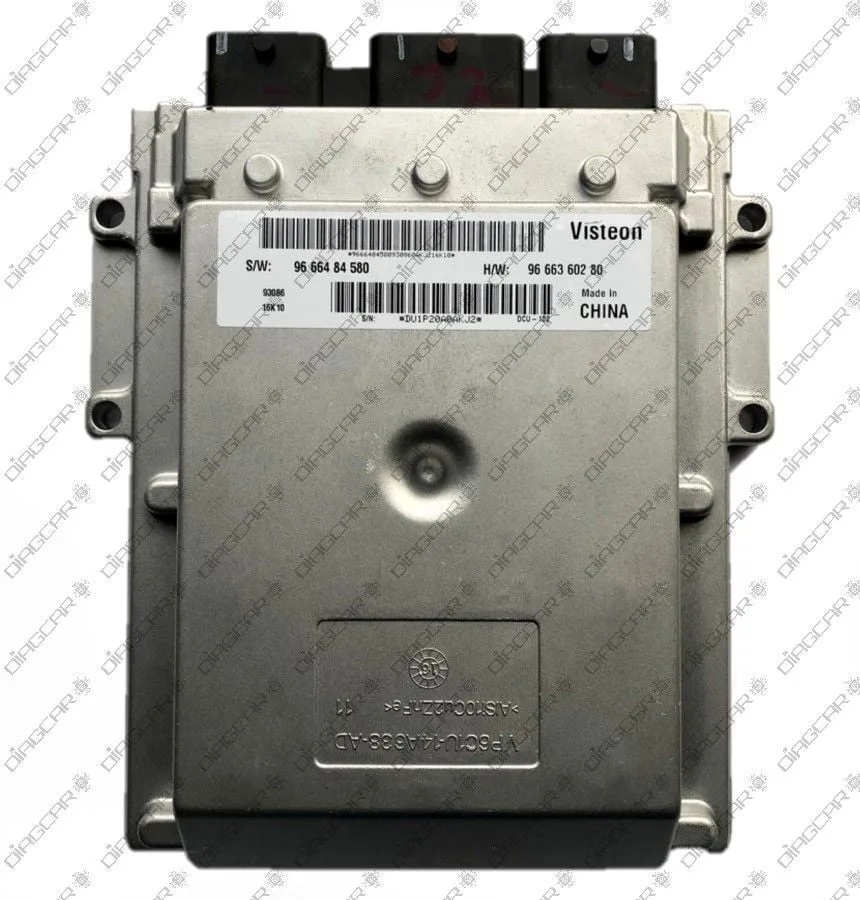 CITROEN JUMPER 2200cc HDI 88kw 4HU VISTEON DCU-102 SW9666484580 HW9666360280 FOTO CARCASA by DIAGCAR CITROEN JUMPER 2200cc HDI 88kw 4HU VISTEON DCU-102 SW9666484580 HW9666360280 FOTO CARCASA by DIAGCAR