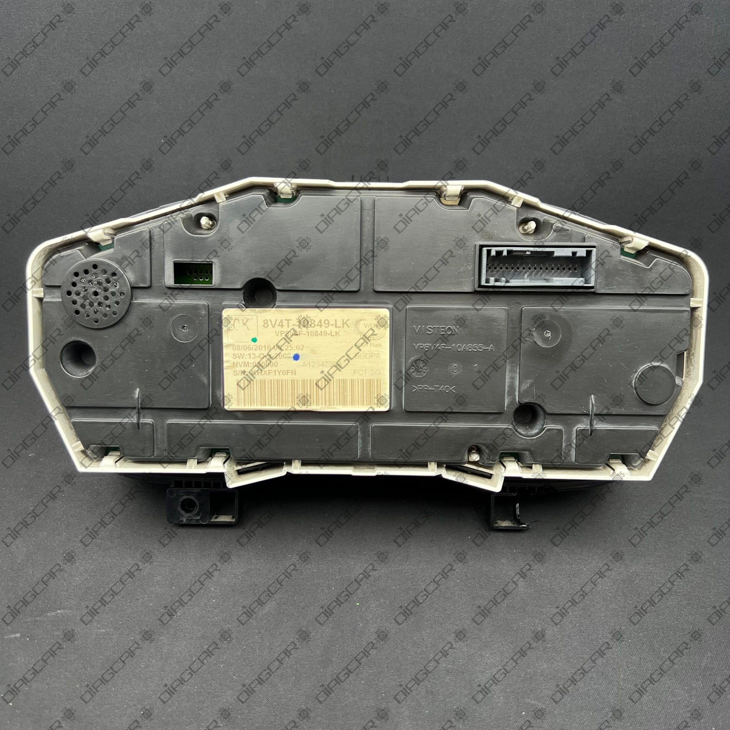 FORD KUGA 2010 (BIG LCD) 8V4T-10849-LK MCU MC9S12XHZ512 1M80F FOTO CARCASA TRASERA by DIAGCAR