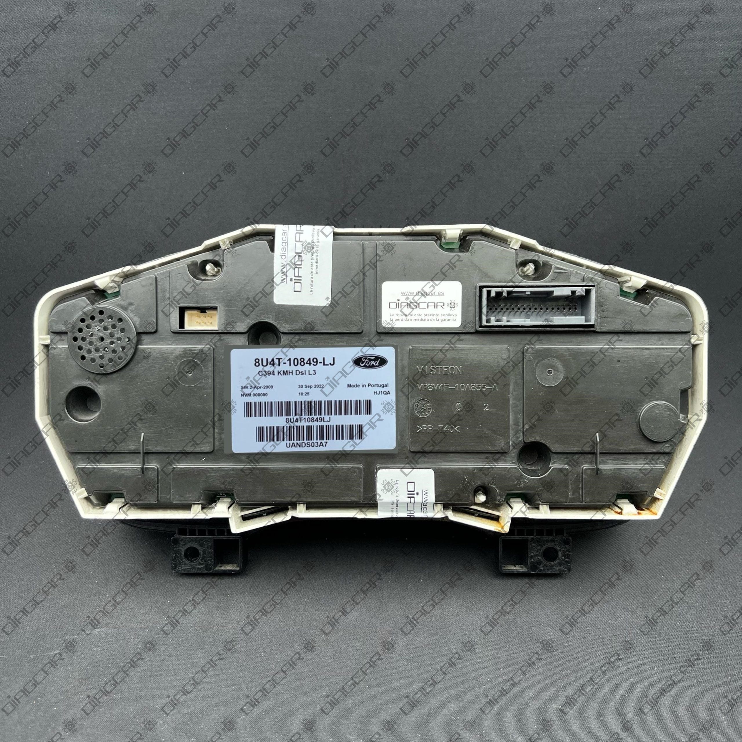 FORD KUGA 2022 (BIG LCD) 8U4T-10849-LJ MCU MC9S12XHZ512 1M80F FOTO CARCASA TRASERA by DIAGCAR
