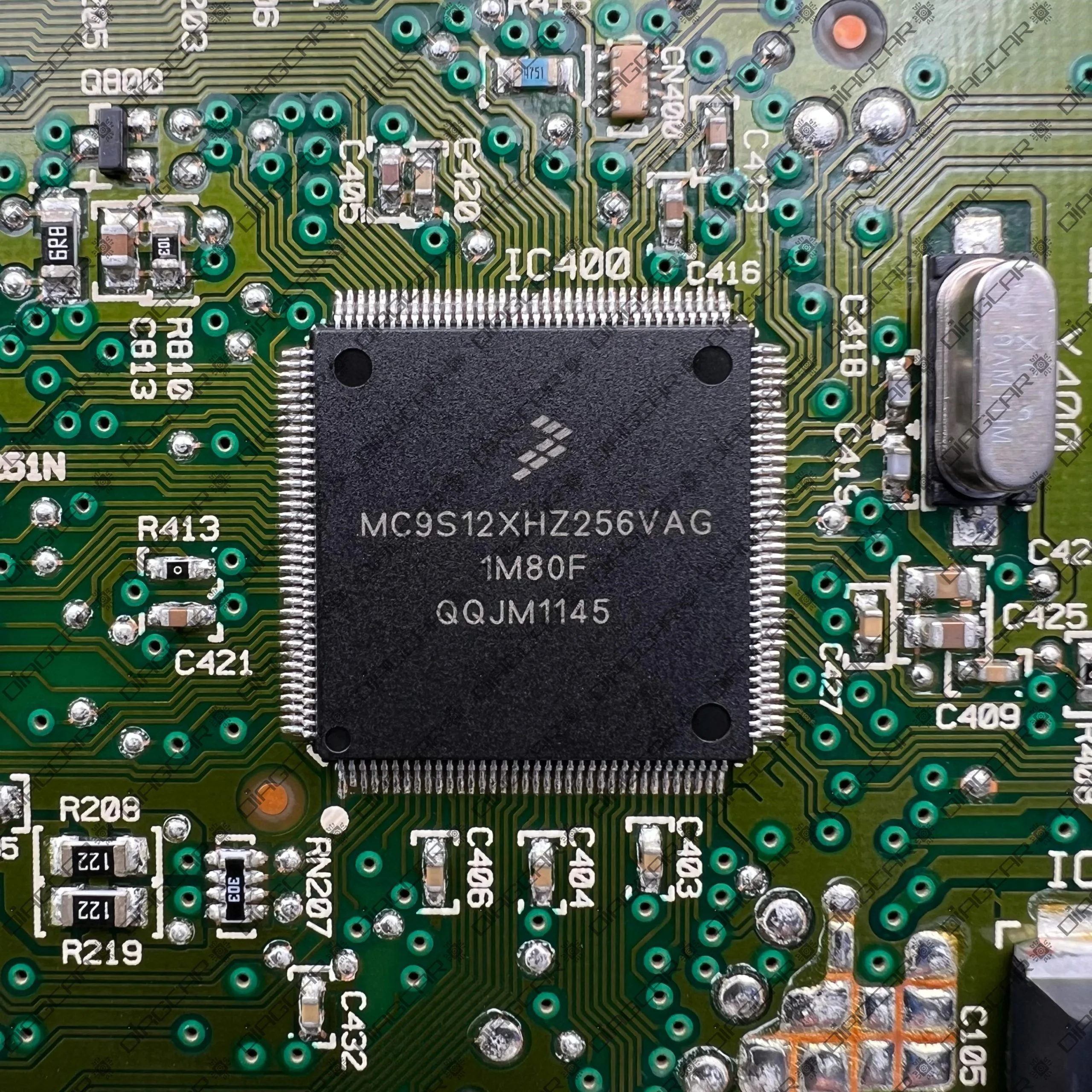 NISSAN QASHQAI 2012 24810BR52B CH VPAASF-10849-LNC MCU MC9S12XHZ256 1M80F FOTO MICRO by DIAGCAR
