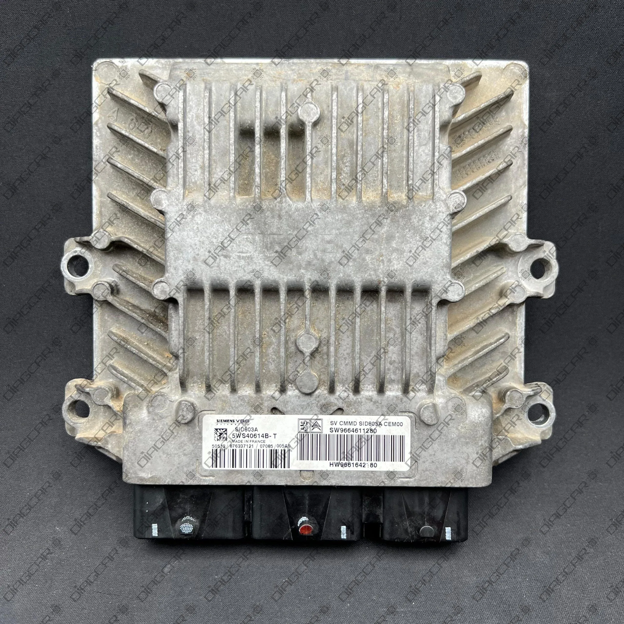 CITROEN JUMPY 1997cc 88kw RHK 2007 SW9664611280 HW9661642180 SIEMENS SID803A 5WS40614B-T FOTO CARCASA by DIAGCAR