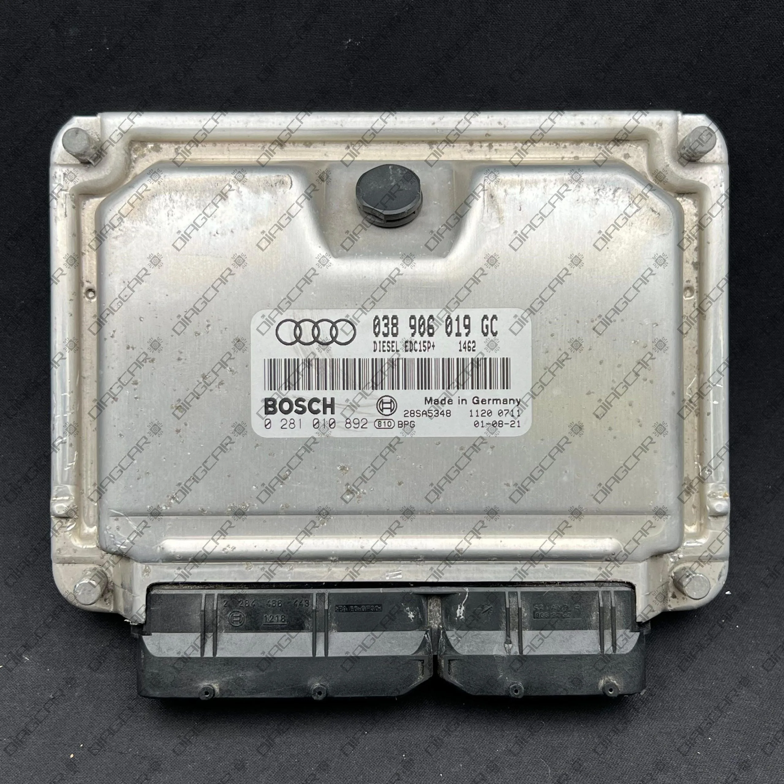 AUDI A3 1900cc 74kw ATD 2001 038906019GC BOSCH EDC15P+ 0281010892 FOTO CARCASA by DIAGCAR AUDI A3 1900cc 74kw ATD 2001 038906019GC BOSCH EDC15P+ 0281010892 FOTO CARCASA by DIAGCAR