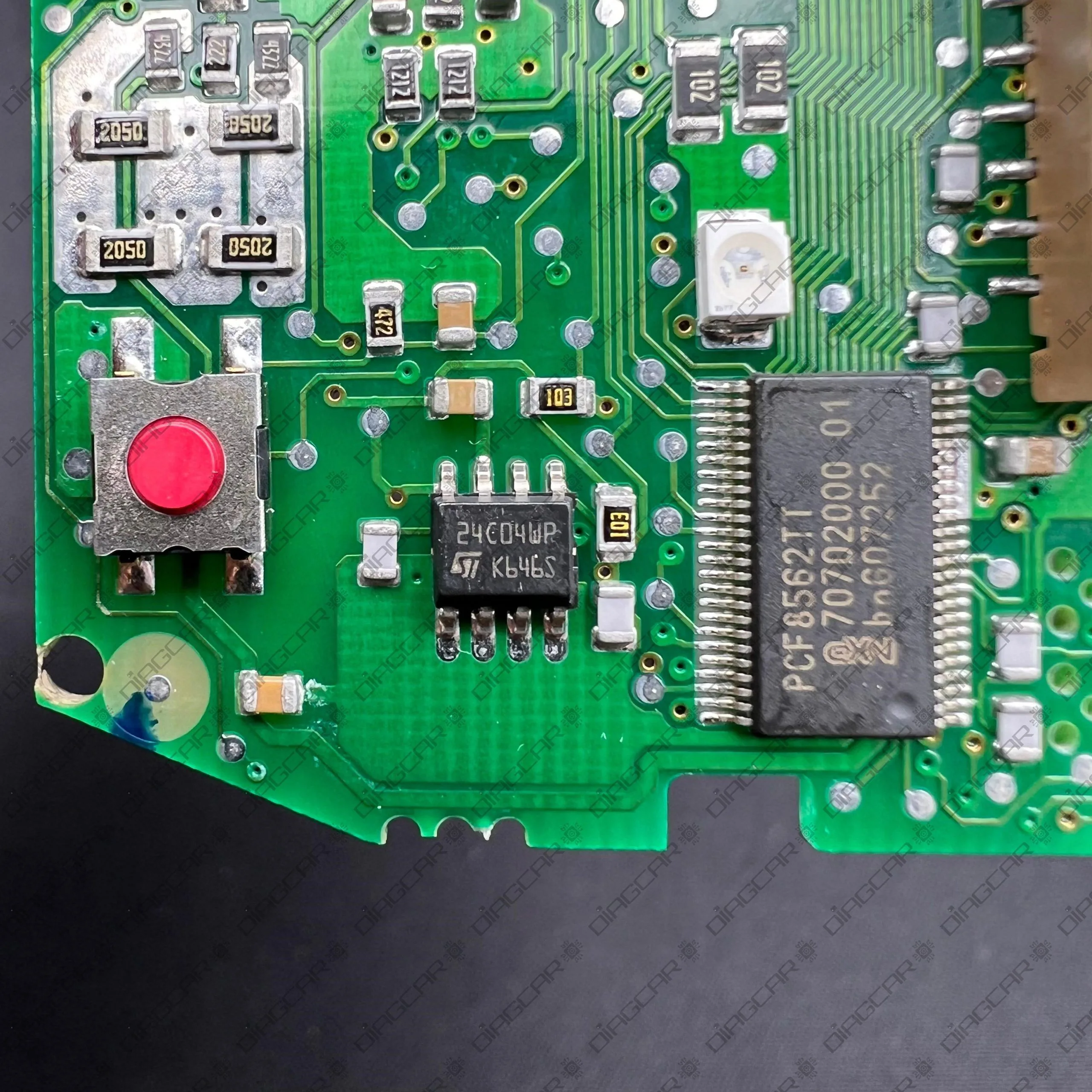 YAMAHA MT03 2009 660cc 35,3kw 5YK-H3500-00 EEPROM 24C04 FOTO EEPROM by DIAGCAR