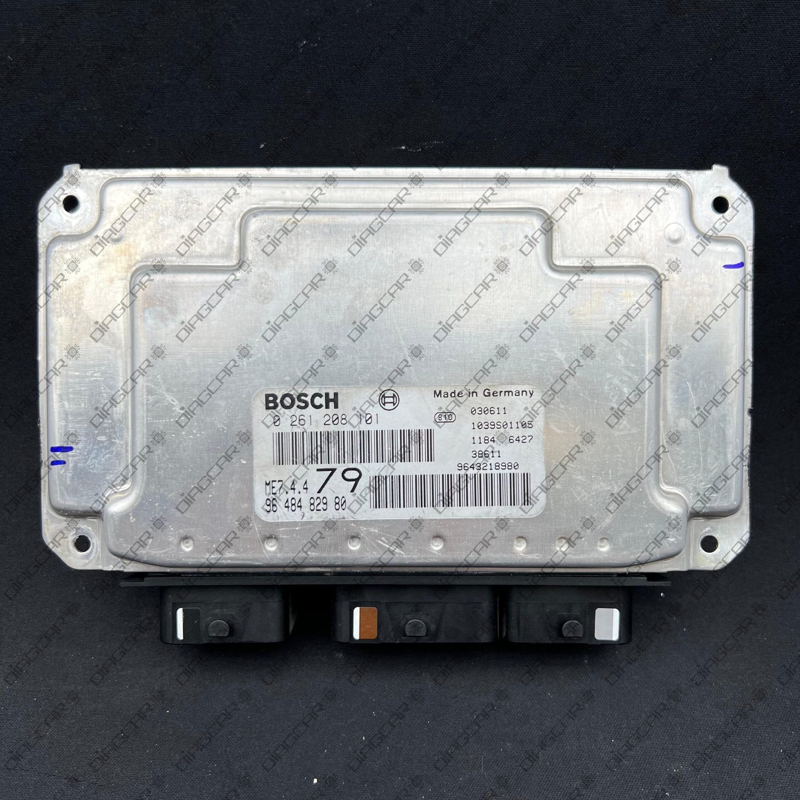 PEUGEOT 206 1587cc 80kw NFU 2003 968482980 BOSCH ME7.4.4 0261208101 FOTO CARCASA by DIAGCAR
