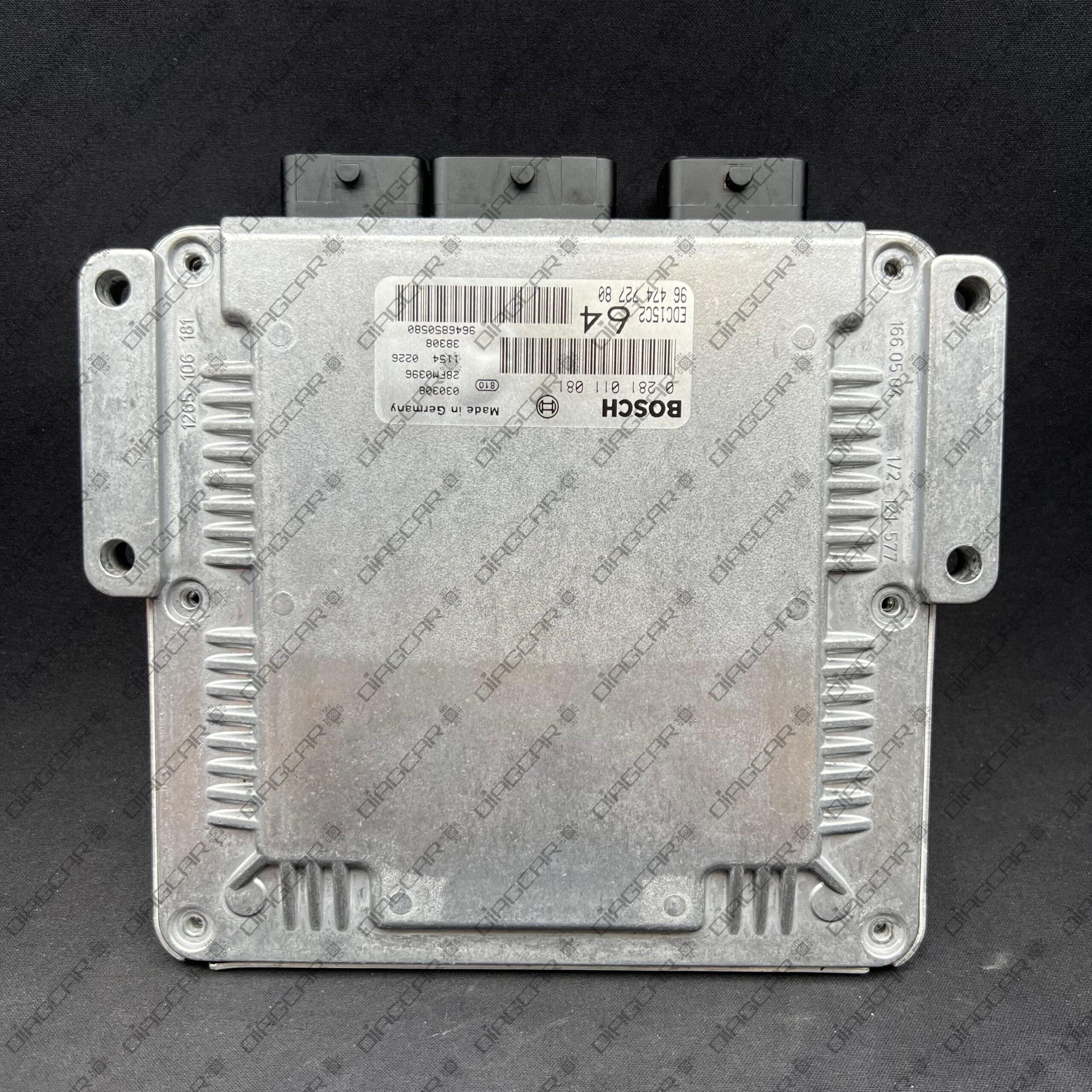 PEUGEOT 307 1997cc 79kw RHS 2003 9647472780 BOSCH EDC15C2 0281011081 FOTO CARCASA 2 by DIAGCAR