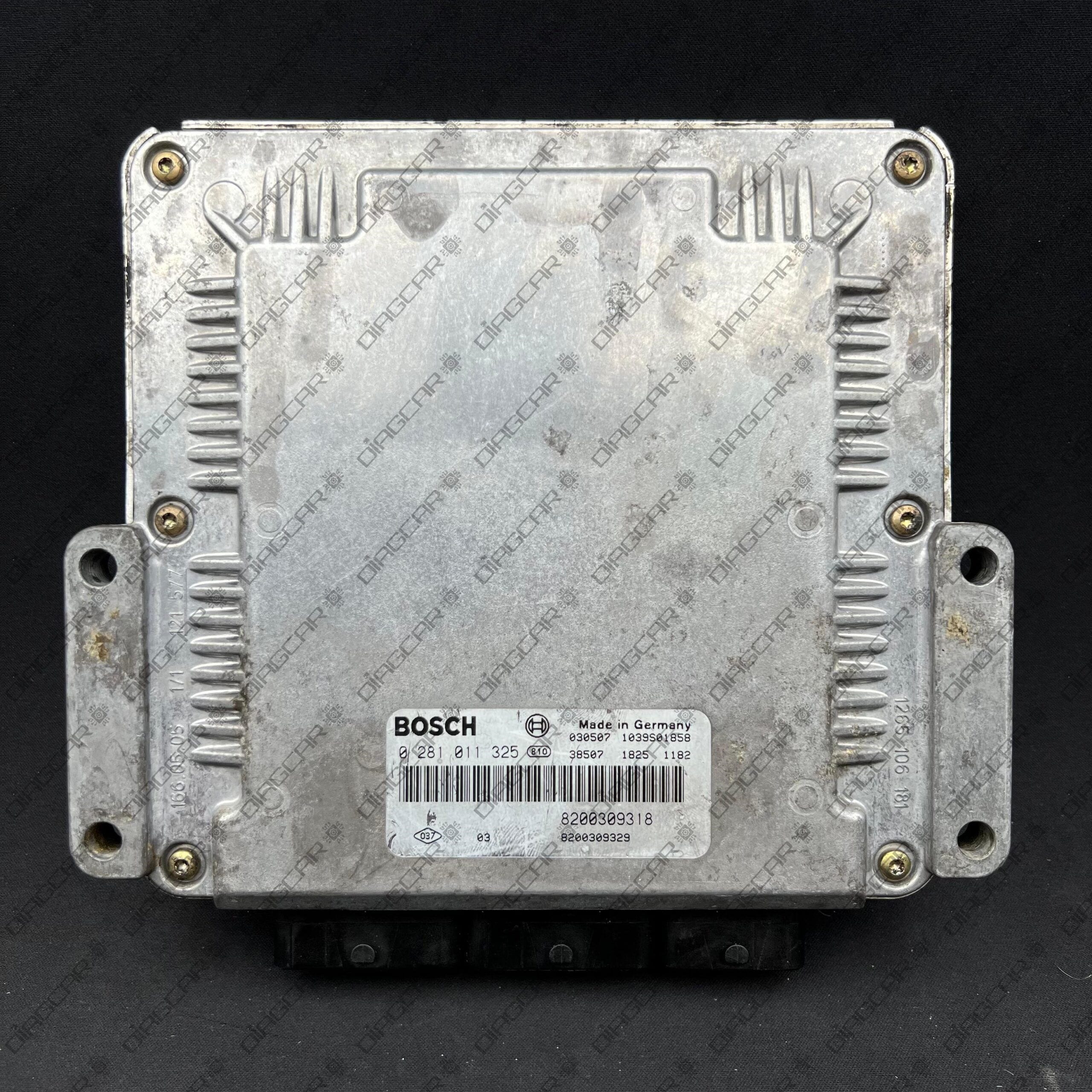 RENAULT GRAND ESPACE 2200cc 150cv G9T 2003 8200309318 8200309329 BOSCH EDC15C3 0281011325 FOTO CARCASA by DIAGCAR