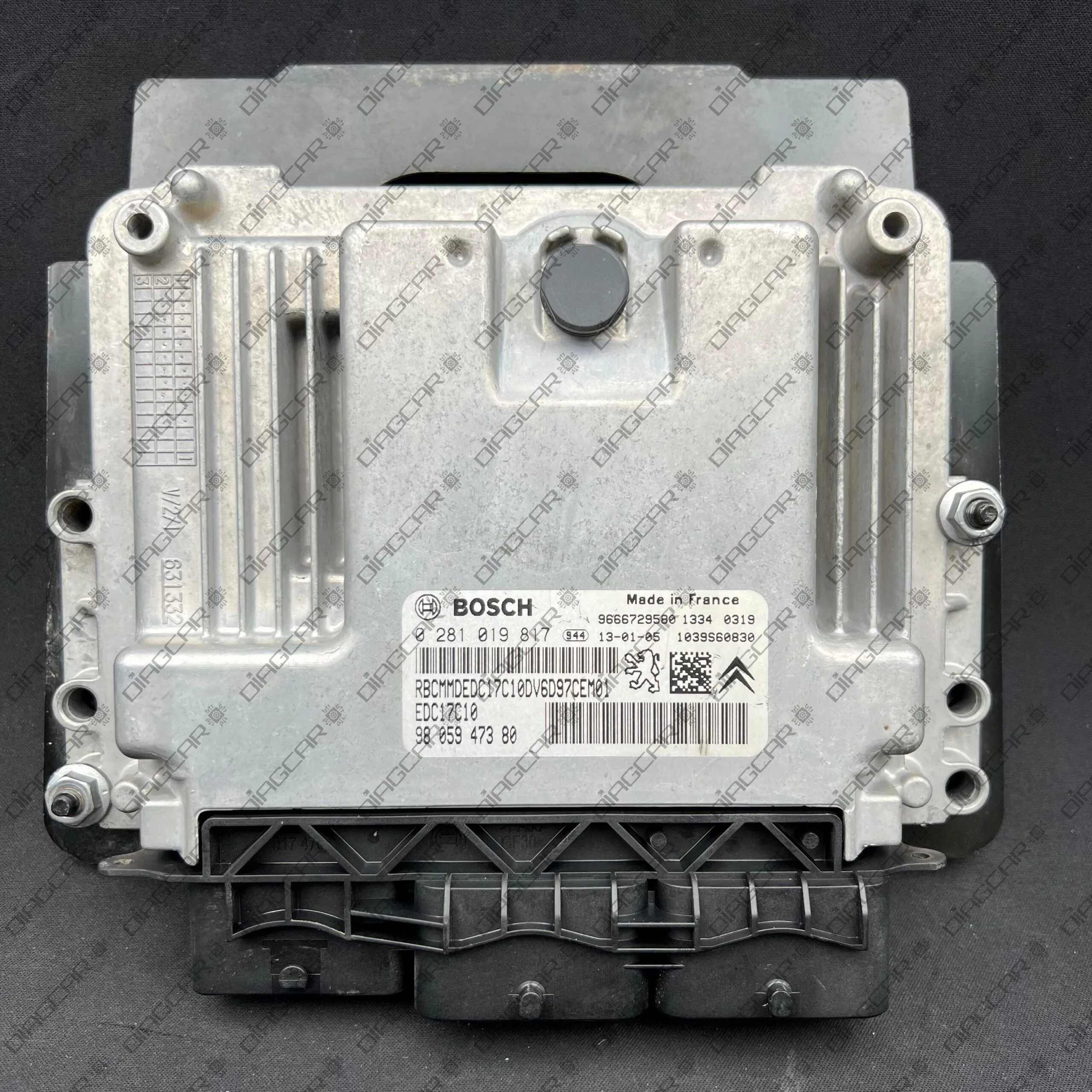 PEUGEOT PARTNER 4x4 1560cc 68kw 9HP 2013 9805947380 BOSCH EDC17C10 0281019817 FOTO CARCASA by DIAGCAR