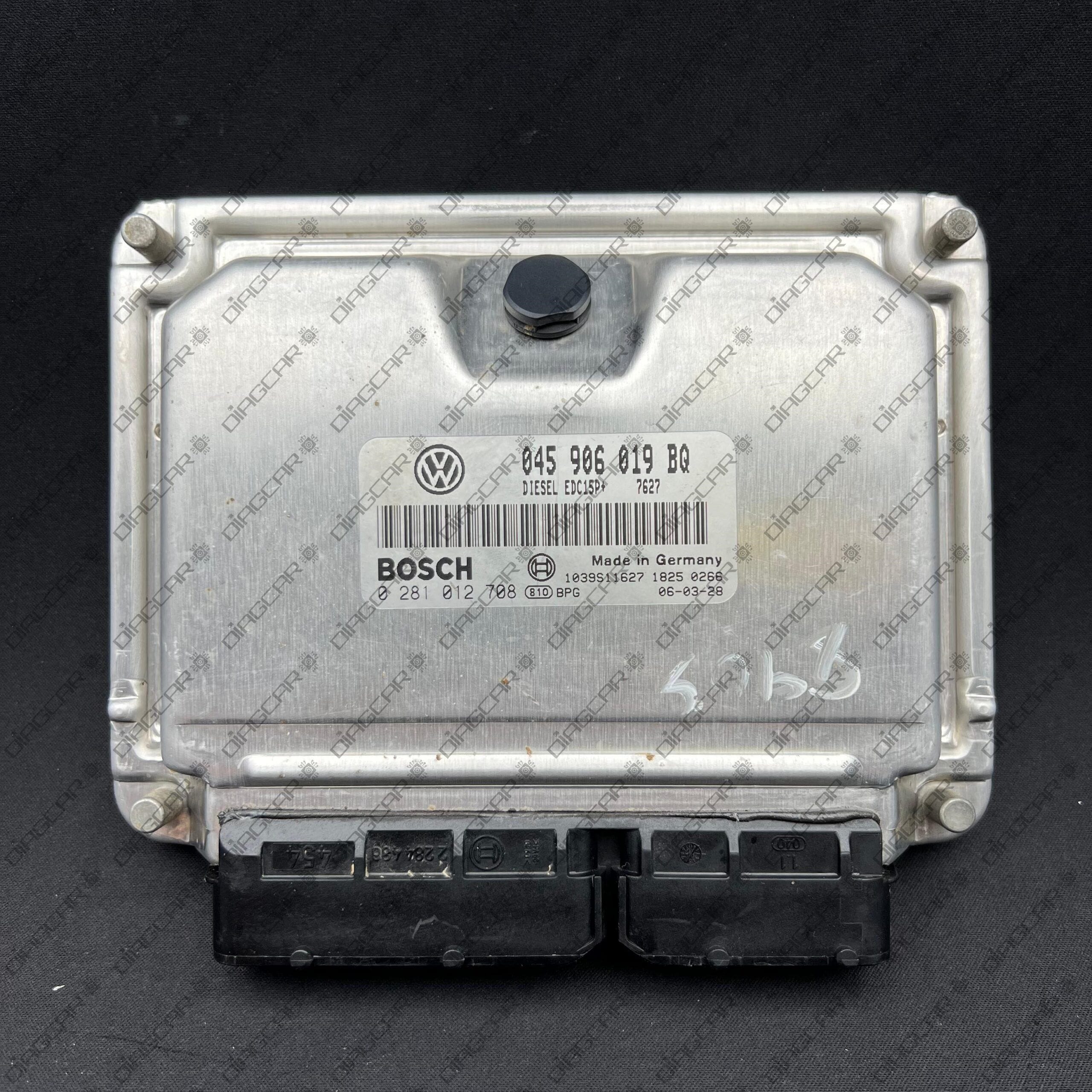 SEAT IBIZA 1422cc 59kw BNV 2006 045906019BQ BOSCH EDC15P+ 0281012708 FOTO CARCASA by DIAGCAR