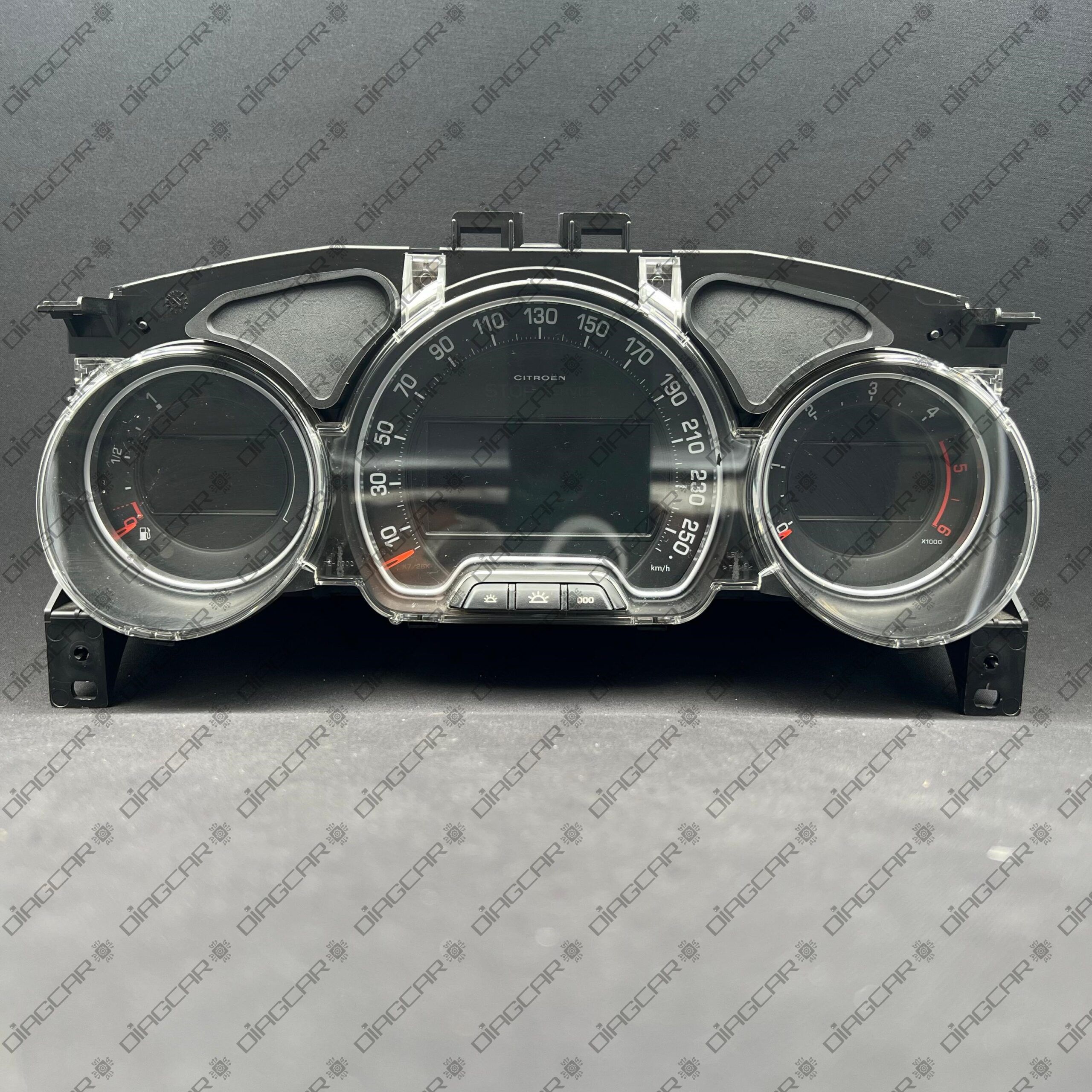 CITROEN C5 II 2013 9677285280 EEPROM 93C76 FOTO CARCASA FRONTAL by DIAGCAR