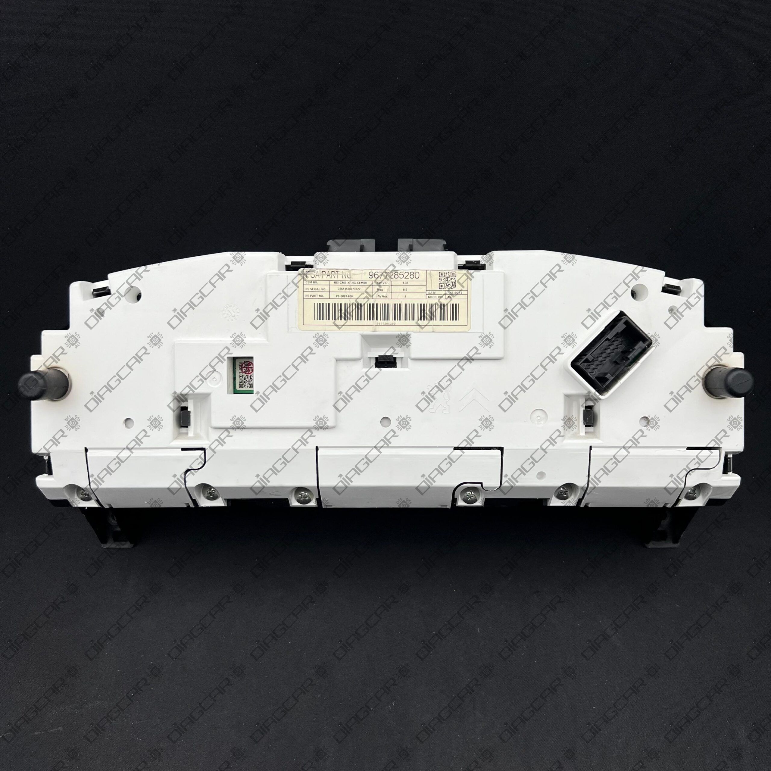 CITROEN C5 II 2013 9677285280 EEPROM 93C76 FOTO CARCASA TRASERA by DIAGCAR