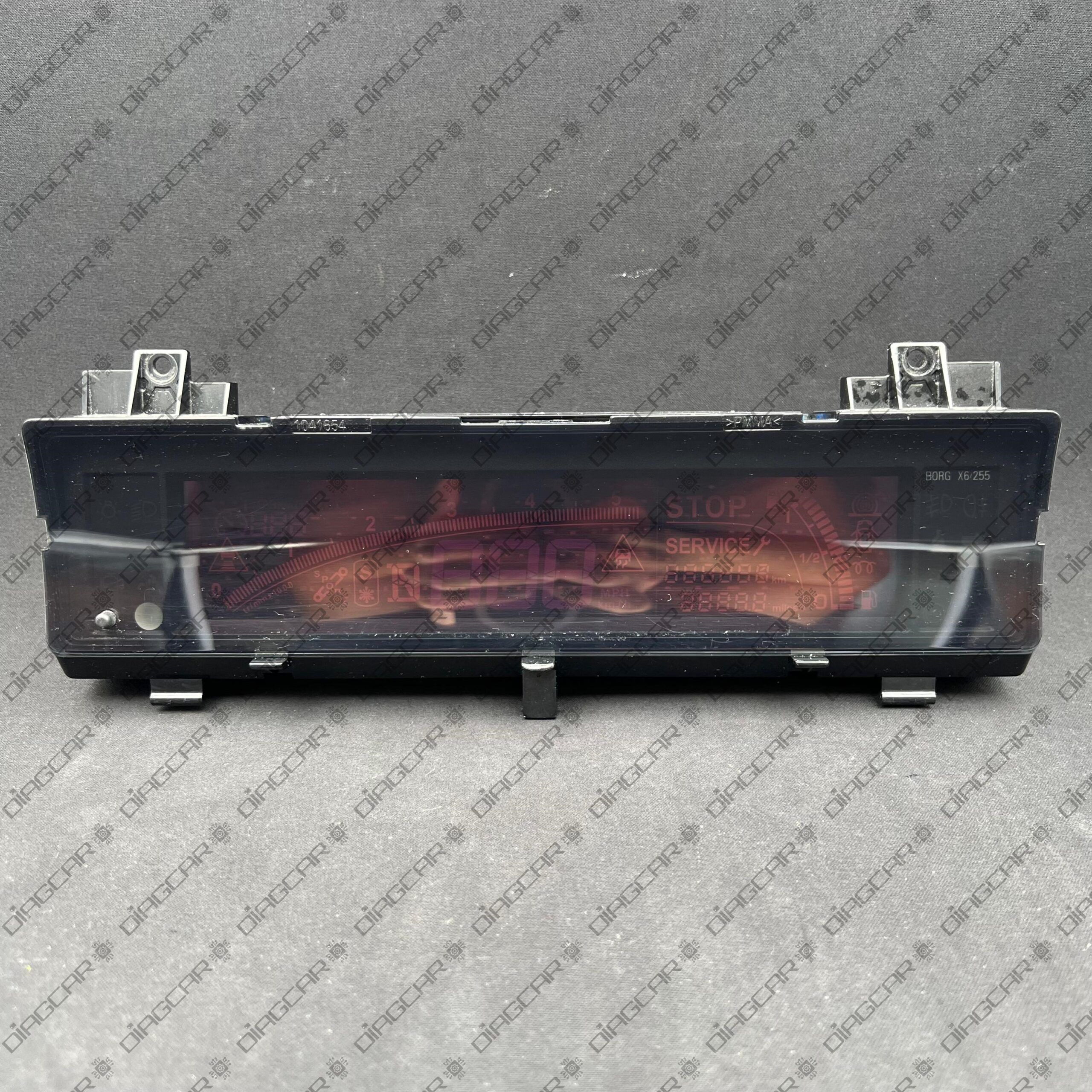 CITROEN C6 2006 9662142480-00 BORG 1025820-33 SW-5.04 HW-33 EEPROM 93S66 FOTO CARCASA FRONTAL by DIAGCAR